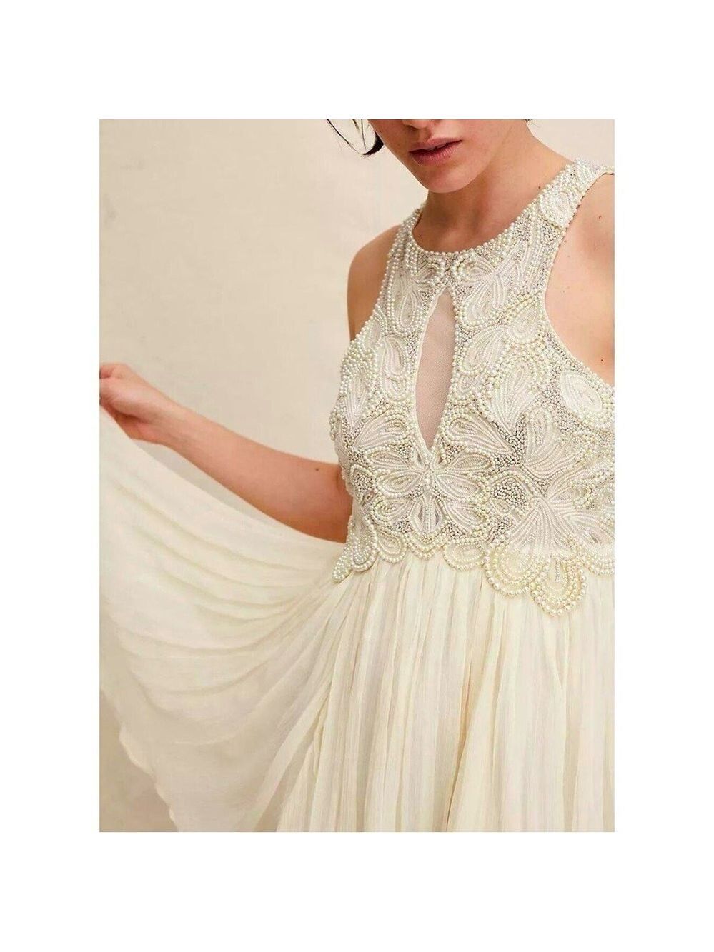 FREE PEOPLE Pearlie Mini Dress. Size 0. NWOT - Picture 3 of 12
